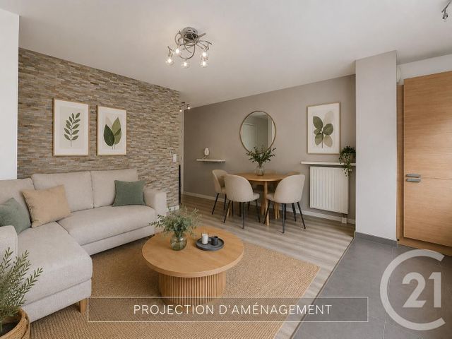 Appartement F4 à vendre - 4 pièces - 70.98 m2 - FLEURY MEROGIS - 91 - ILE-DE-FRANCE - Century 21 Cl Immo