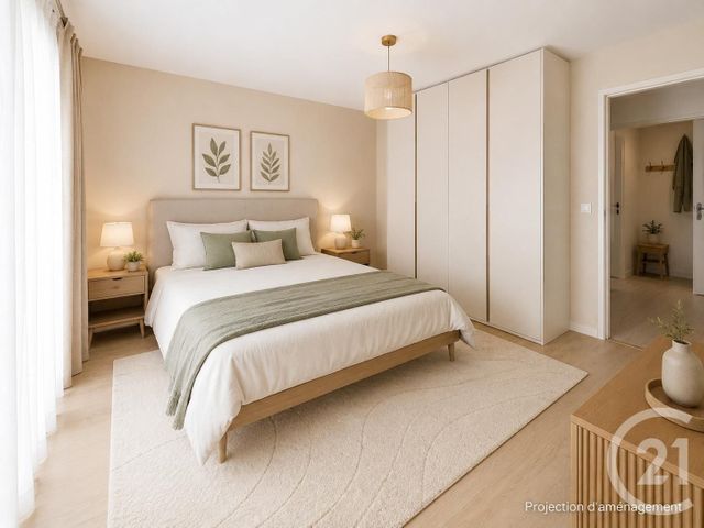 Appartement F3 à vendre - 3 pièces - 63.17 m2 - VILLABE - 91 - ILE-DE-FRANCE - Century 21 Cl Immo