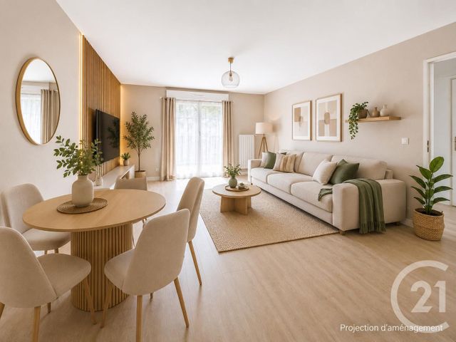 Appartement F3 à vendre - 3 pièces - 63.17 m2 - VILLABE - 91 - ILE-DE-FRANCE - Century 21 Cl Immo