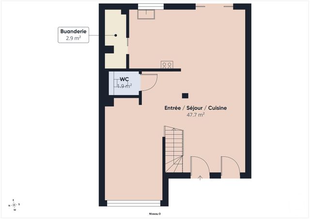 maison à vendre - 6 pièces - 99.36 m2 - OLLAINVILLE - 91 - ILE-DE-FRANCE - Century 21 Cl Immo